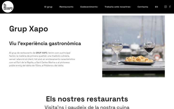Screenshot of grupxapo.com