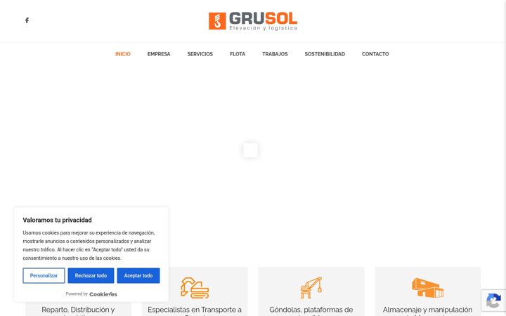 Screenshot of grusol.es