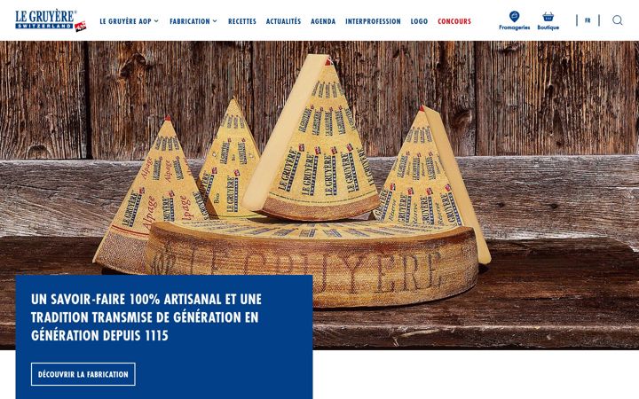 Screenshot of gruyere.com