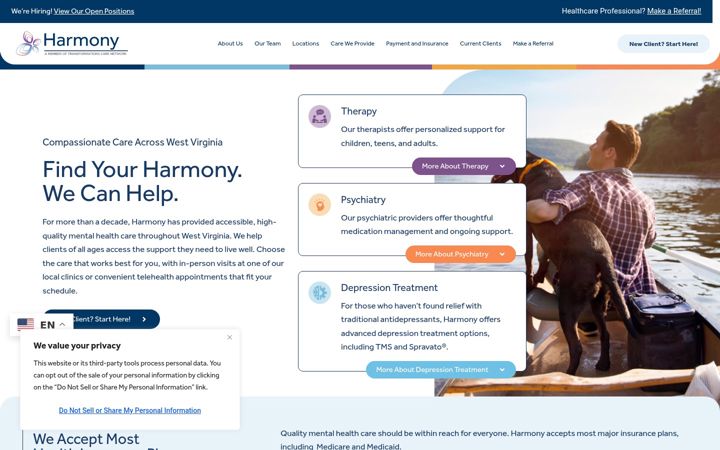 Screenshot of grwhealth.com