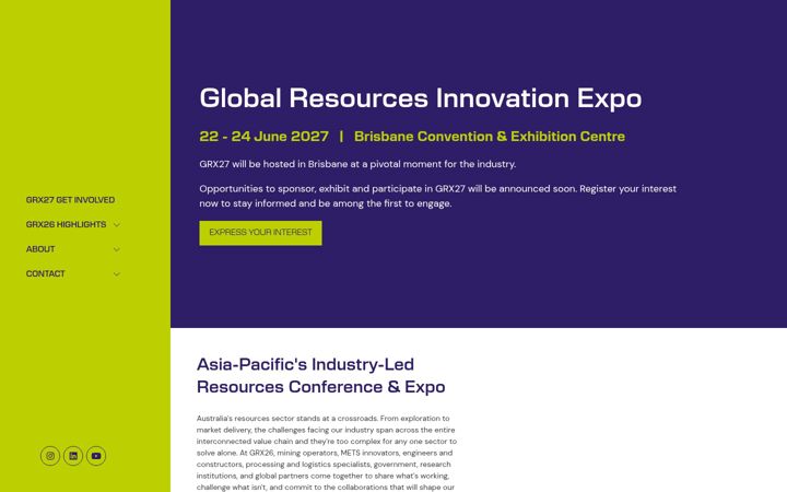 Screenshot of grx.au