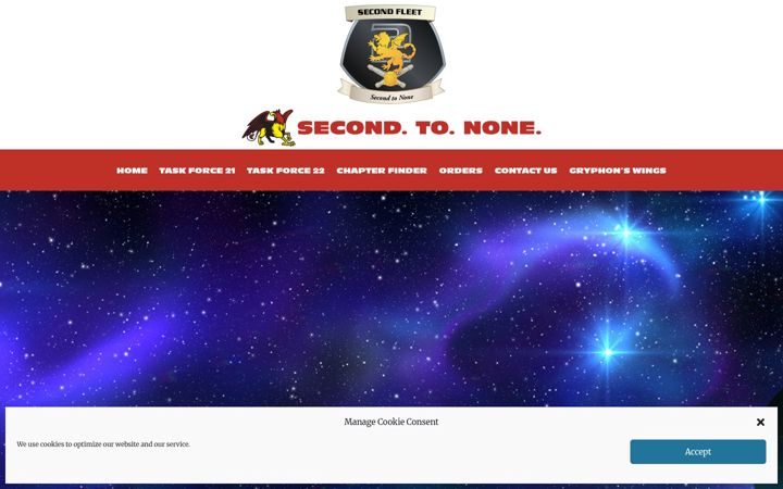Screenshot of gryphonfleet.org