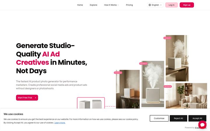 Screenshot of gryyd.ai