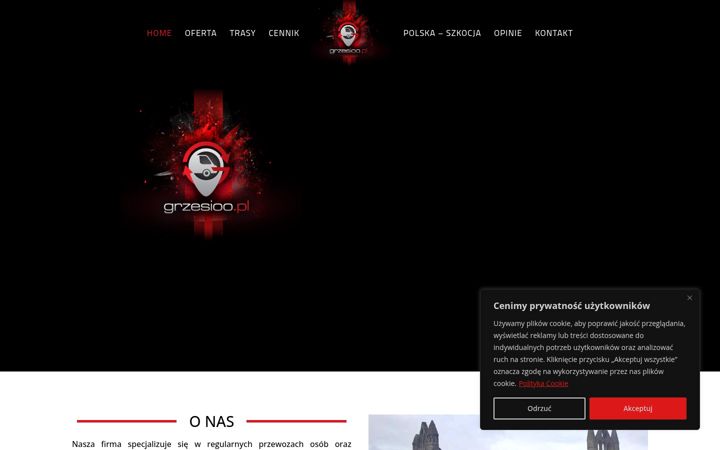 Screenshot of grzesioo.pl