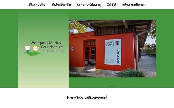 Screenshot of gs-aldersbach.de