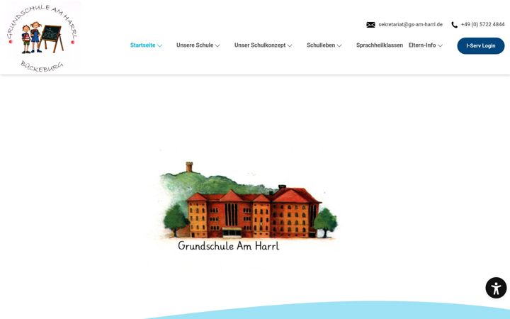 Screenshot of gs-am-harrl.de