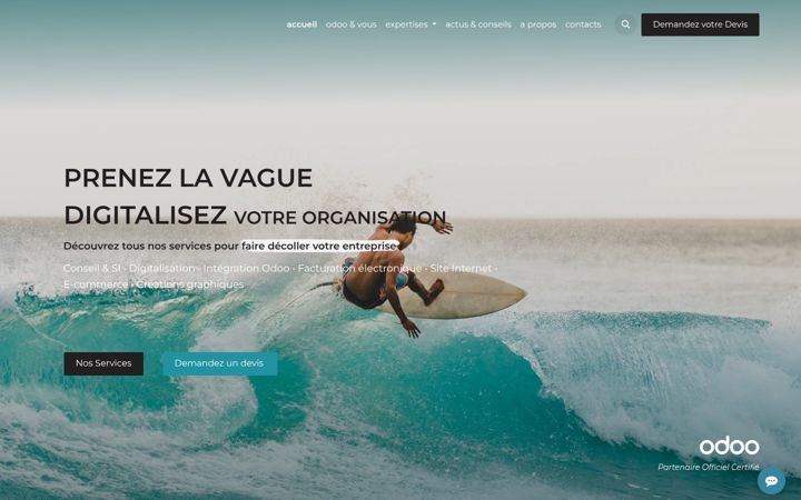 Screenshot of gs-conseils.com