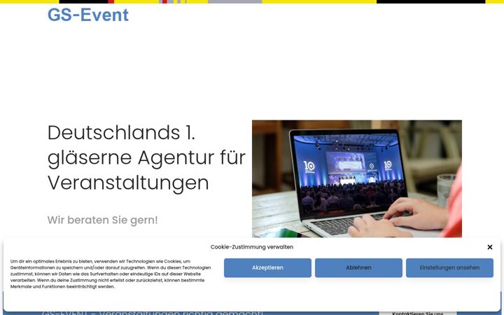 Screenshot of gs-event.de
