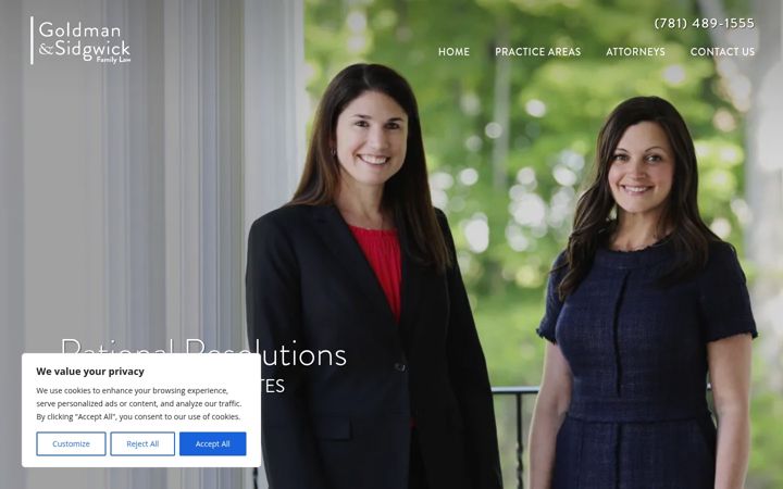 Screenshot of gs-familylaw.com
