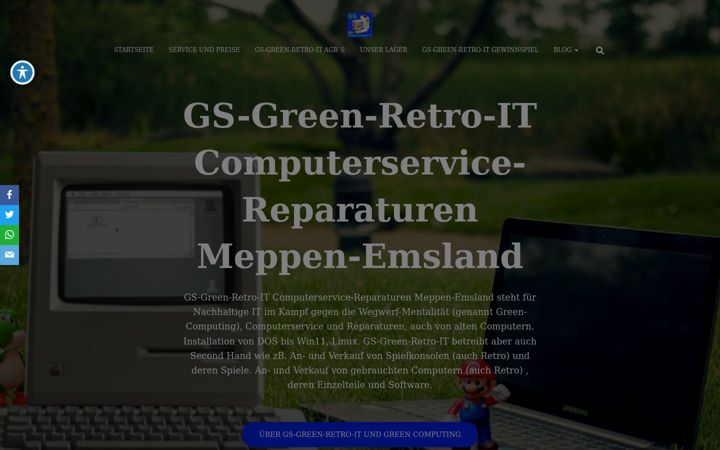 Screenshot of gs-green-retro-it.de