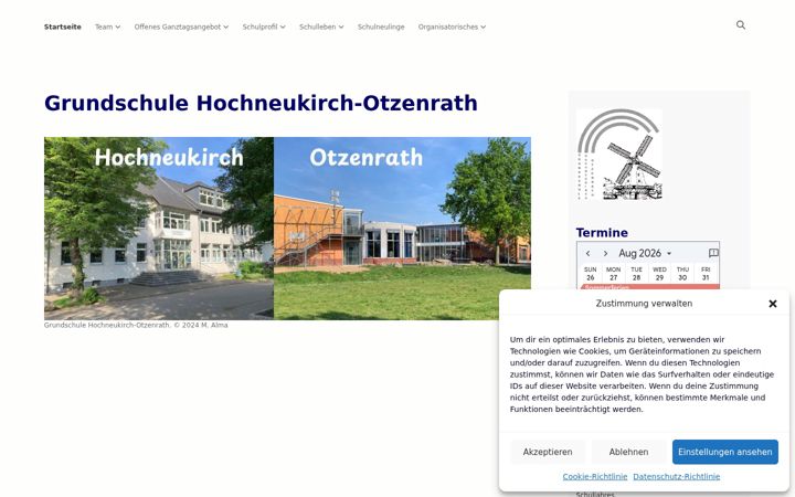 Screenshot of gs-hochneukirch-otzenrath.de