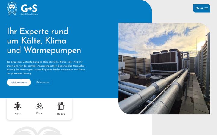 Screenshot of gs-kaelte.de