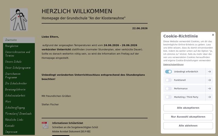 Screenshot of gs-klosterwuhne-magdeburg.de