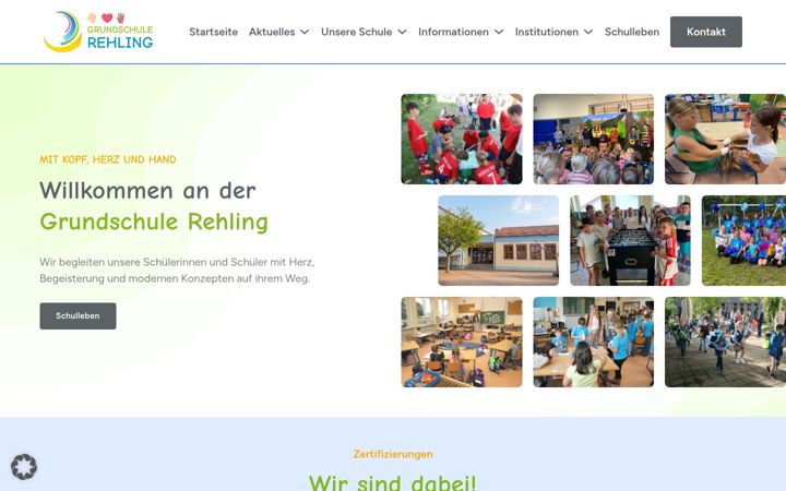 Captură de ecran a gs-rehling.de