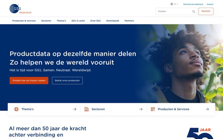 Screenshot of gs1.nl