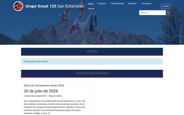Screenshot of gs125.com
