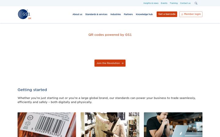 Screenshot of gs1uk.org