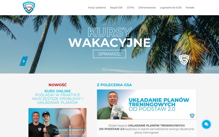 Screenshot of gsacademy.pl