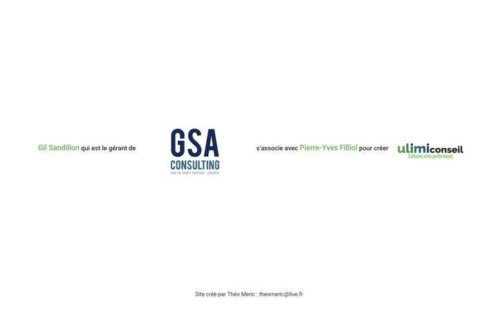 Screenshot of gsaconsulting.fr