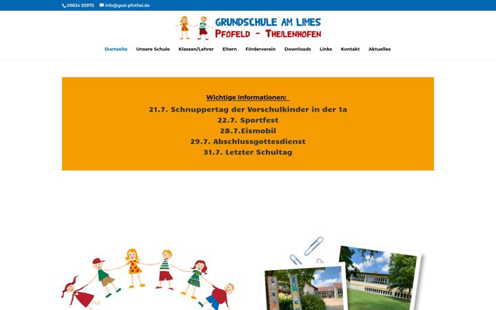 Screenshot of gsal-pfothei.de