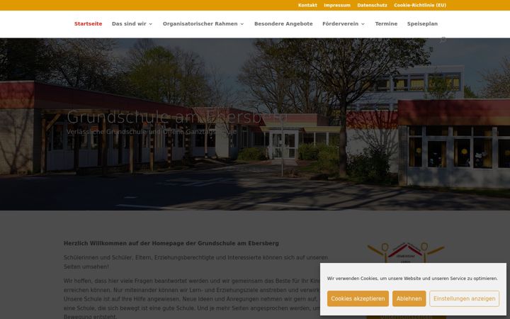 Screenshot of gsamebersberg.de