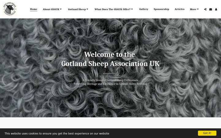 Screenshot of gsauk.co.uk