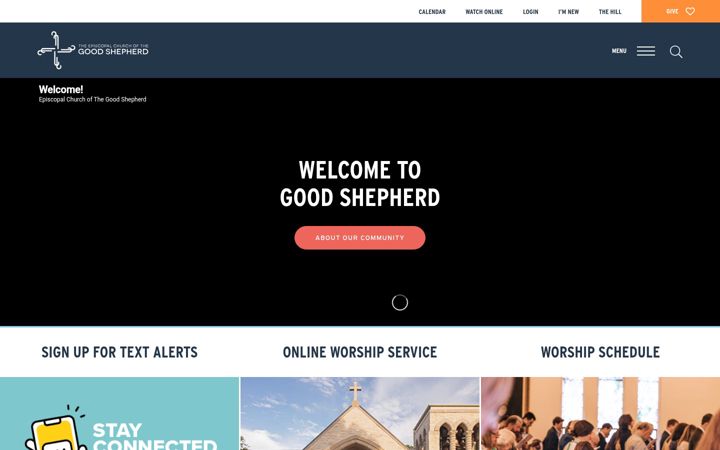 Screenshot of gsaustin.org