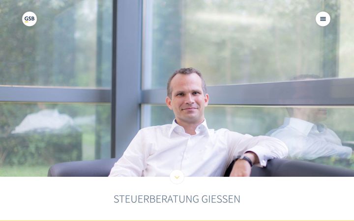 Screenshot of gsb-steuerberatung.de