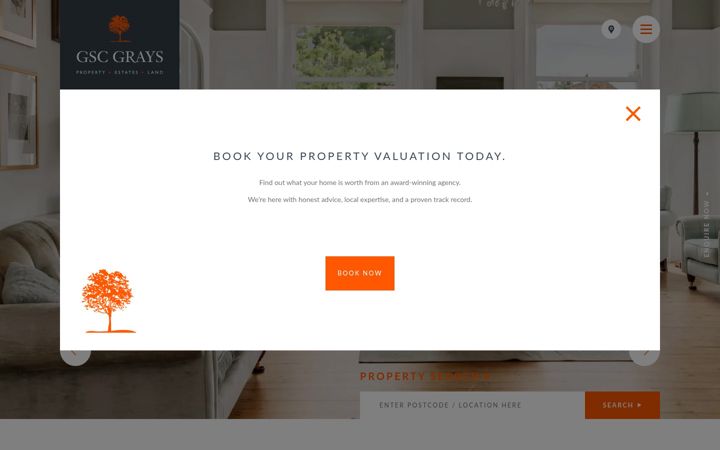Screenshot of gscgrays.co.uk