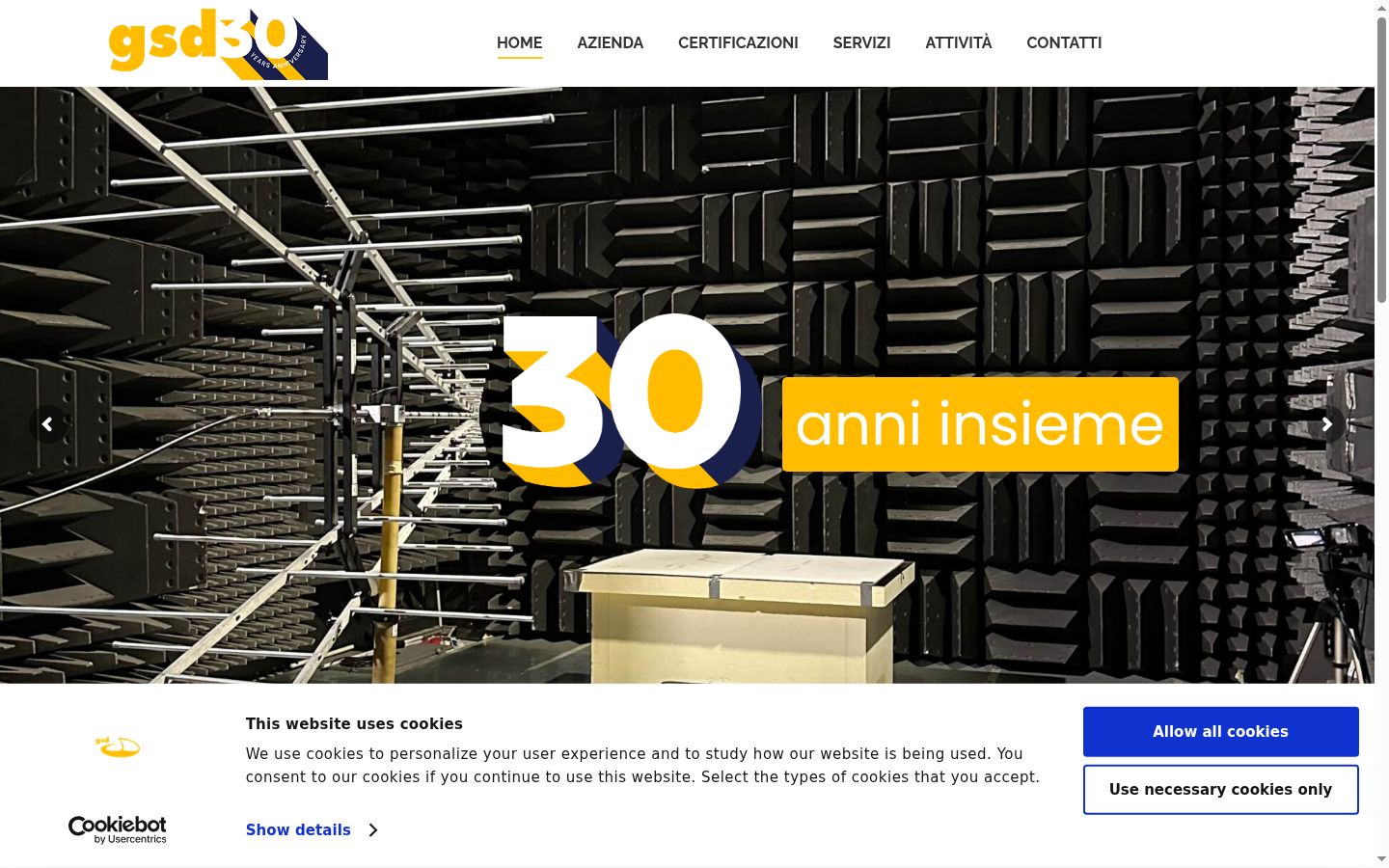 Screenshot tal-banner tal-kunsens muri qabel kwalunkwe interazzjoni