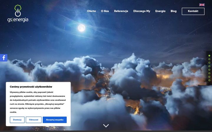 Screenshot of gsenergia.pl