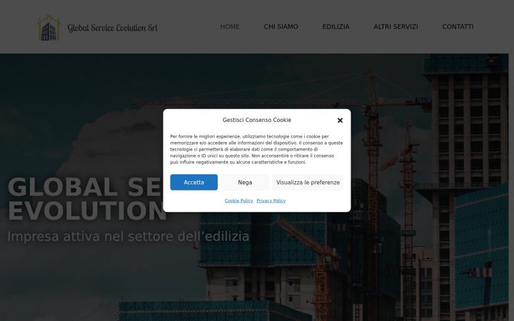 Screenshot of gsesrl.net