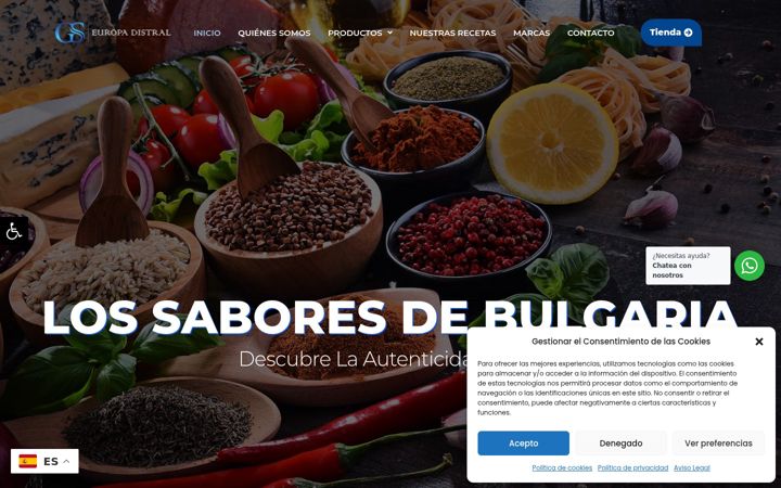Screenshot of gseuropadistral.es