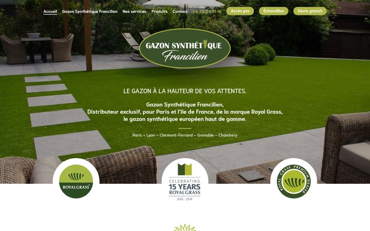 Screenshot of gsf-paris.fr