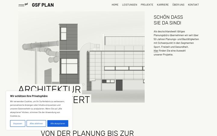 Screenshot of gsf-plan.de