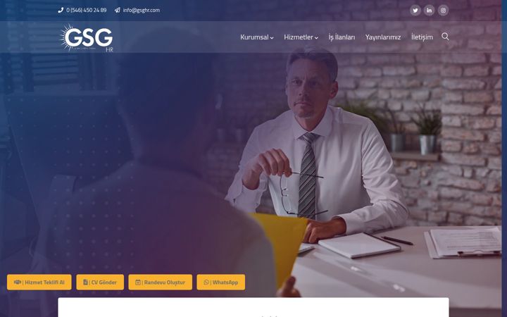 Screenshot of gsghr.com