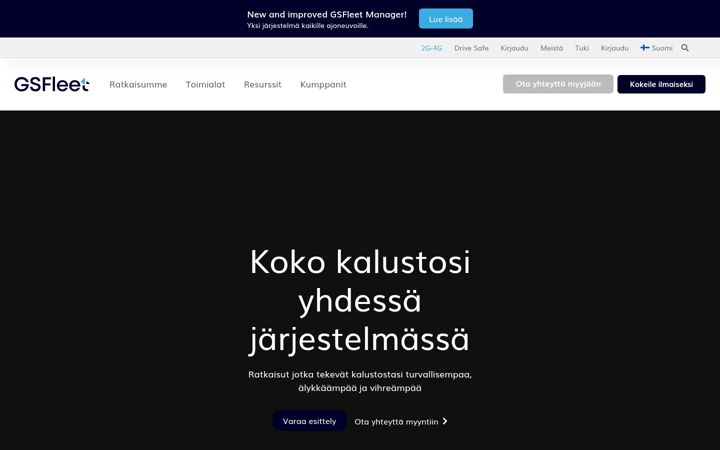 Screenshot of gsgroupfinland.fi