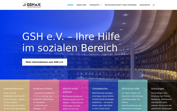 Screenshot of gsh24.de
