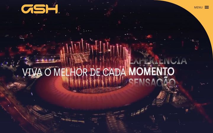Screenshot of gshlive.com.br