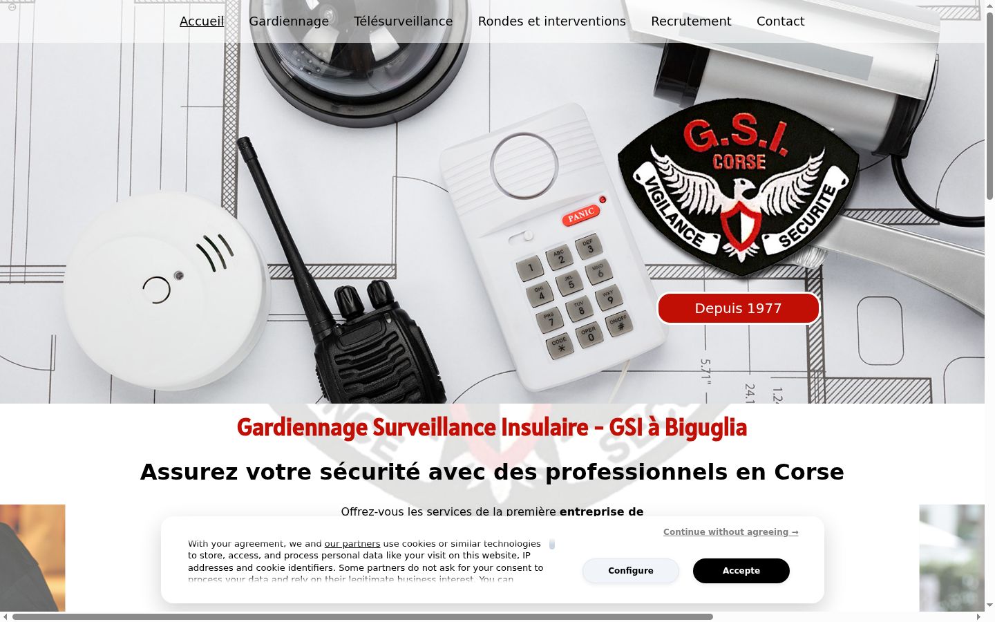 Screenshot tal-banner tal-kunsens muri qabel kwalunkwe interazzjoni