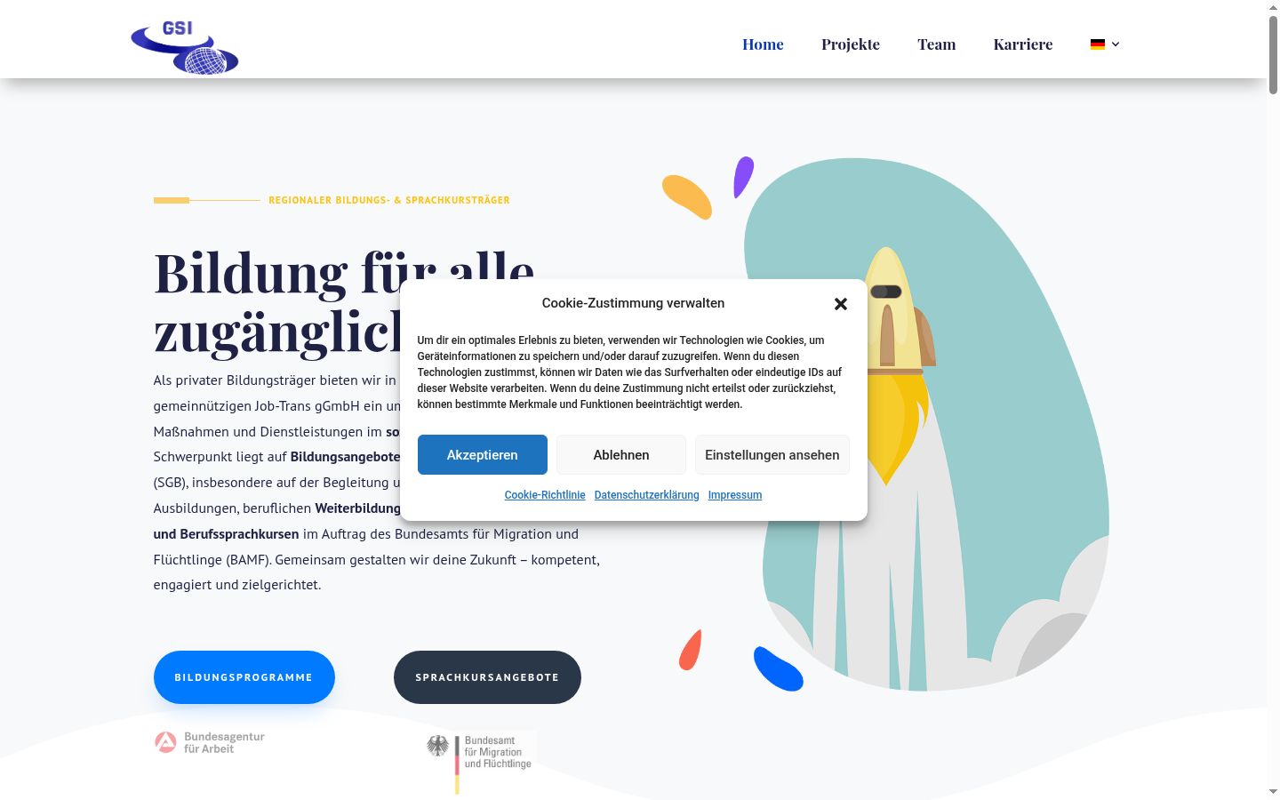 Sutikimo reklamjuostės, rodytos prieš bet kokią sąveiką, ekrano kopija