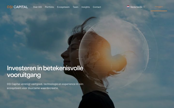 Screenshot of gsicapital.com