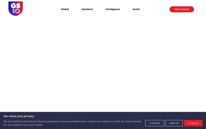 Screenshot of gsiq.com