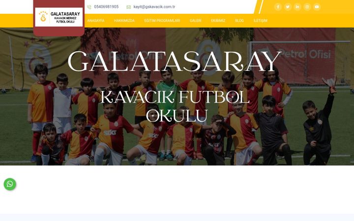 Screenshot of gskavacik.com.tr