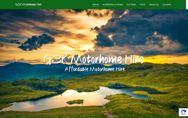 Screenshot of gskmotorhomes.co.uk