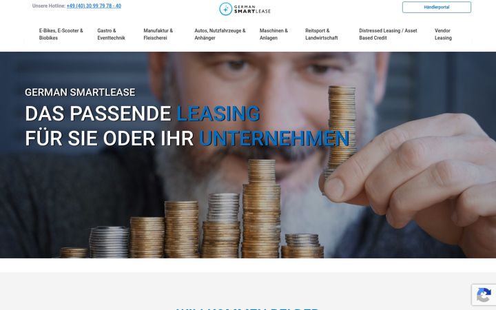 Screenshot of gslease.de