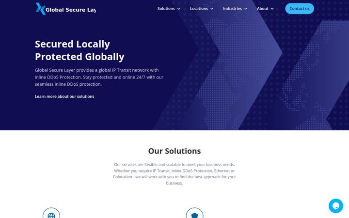 Screenshot of gslnetworks.com.au