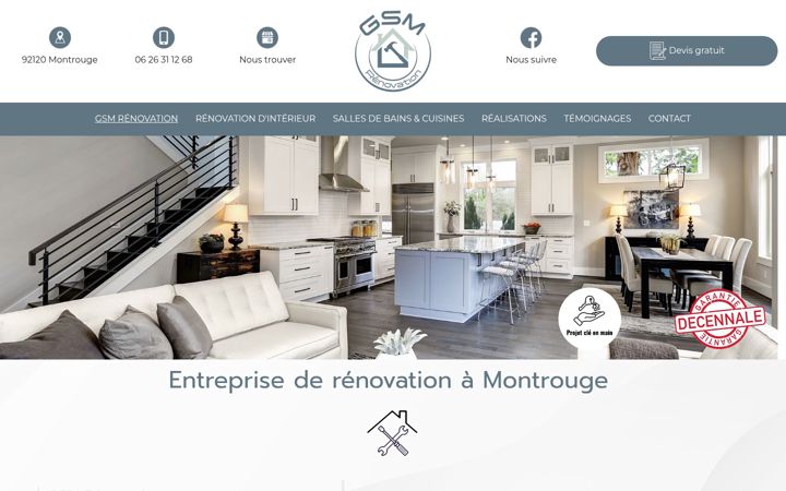 Screenshot of gsm-renovation.fr