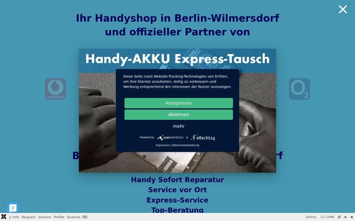 Screenshot of gsm4you.de
