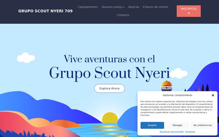 Screenshot of gsnyeri.com
